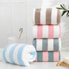 Microfiber Hair Dry Cap Colorful Striped Super Absorbent Quick Dry Hair Towel for Women Long Hair Wrap Cap Bathroom Showering (multicolor)