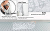 Breastfeeding Nursing Cover, Trcoveric Lightweight Breathable Cotton Privacy Feeding Cover, Nursing Apron for Breastfeeding - Full Coverage, Adjustable Strap, Stylish and Elegant