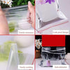 100 Grip Seal Bags, 8 x 12 cm Resealable Clear Plastic Bags Sealed Storage Pouches Thickening Durable Press Seal Bags Poly Zip Lock Bags Perfect for Food Craft Storage