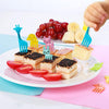 46 PCS Animal Fruit Fork, Cartoon Food Pick for Kids, Cute Mini Food Fruit Picks Forks for Dessert Party Decor, Bento Lunch Box Accessories