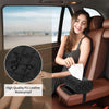 Car Tissue Holder,Sun Visor Tissue Box,Car Tissue Box Premium PU Leather Universal Backseat Car Napkin Holder Wipes Dispenser for Car,Black