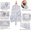 Breastfeeding Nursing Cover, Trcoveric Lightweight Breathable Cotton Privacy Feeding Cover, Nursing Apron for Breastfeeding - Full Coverage, Adjustable Strap, Stylish and Elegant