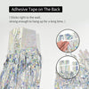 5 Pieces Metal Fringe Curtain with Fringe Curtains, Metallic Shiny Fringe Curtain, Aluminium Curtain for Birthday, Wedding, Halloween (Laser Silver)
