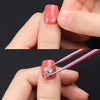 Double-Side Nail Adhesive Tabs, Nail Glue Stickers False Nail Jelly Gel Glue Tabs Nail Glue Transparent Flexible Adhesive Fake Nails Tab for Manicure