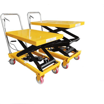 High Lift Table Hydraulic Lifting Platform Sturdy and Durable Everyday Use Raised Height 29inches Load Capacity 330lbs