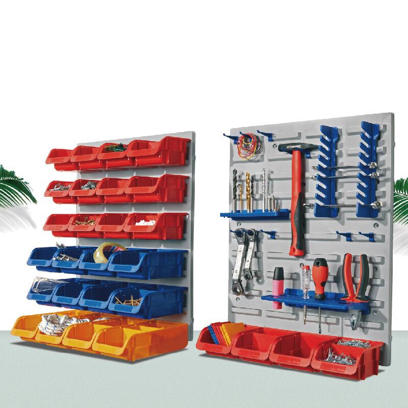 Wall Control Pegboard Standard Tool Storage Kit Parts Box 23.2*16.5 inch Blue