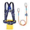 Safety Rope Full Body Safety Harness Roof Construction Fall Protection Adjustable for Aerial Work, Electrician, Outdoor, Construction, Rappelling