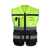 III-Type Reflective Clothing Construction Site Safety Vest Environmental Sanitation Clothing Riding Reflective Clothing Coat