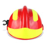Heavy Duty Safety Helmet Construction Bump Cap Impact Protective Hard Hat Vented Red And Yellow ABS