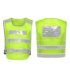 Reflective Vest With Thickened Lattice Fluorescent Yellow Traffic Police Safety Reflective Clothing Construction Site Safety Warning Clothing Net Environmental Protection Fluorescent Vest