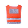 Reflective Vest With Thickened Lattice Fluorescent Yellow Traffic Police Safety Reflective Clothing Construction Site Safety Warning Clothing Net Environmental Protection Fluorescent Vest