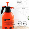 Watering Flower Pot Spray Bottle Garden Household Watering Kettle Pressure Sprayer Sterilizing Kettle (orange Red)