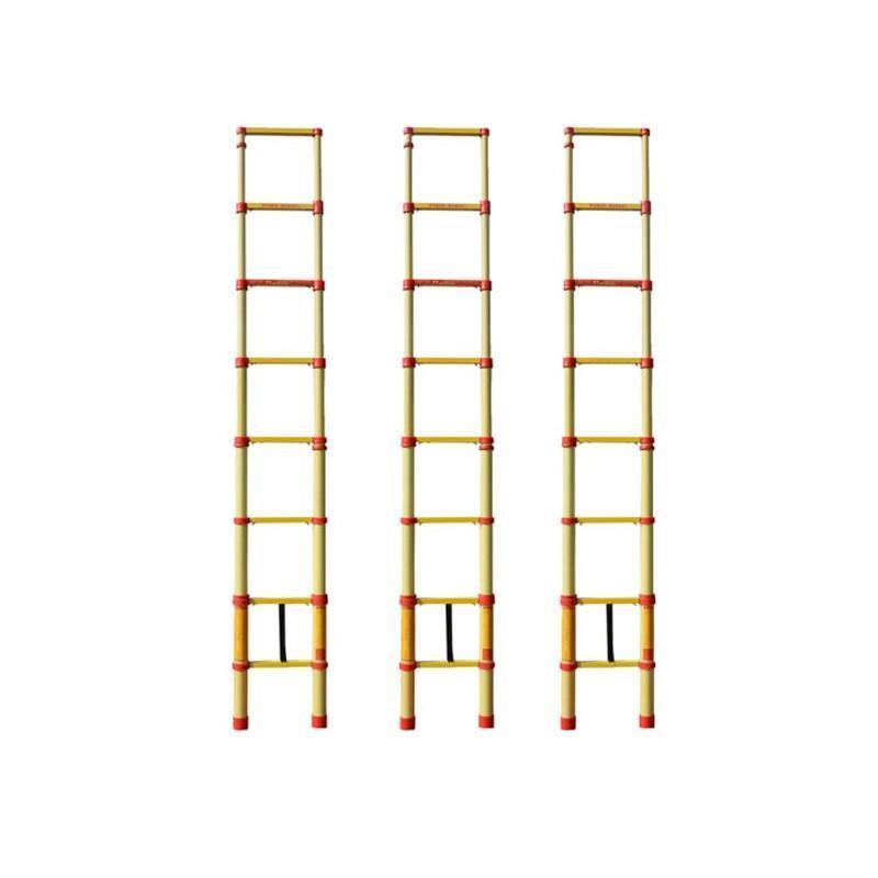 5m Glass Fiber Reinforced Plastic Telescopic Fishing Rod Ladder Bamboo Ladder Elevator Reinforced