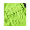 Mesh Breathable Reflective Vest Multi-Color Vest Traffic Night Running Sanitation Construction Site Riding Protection Warning Clothing - Green + Blue