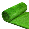 Artificial Grass Turf 2m*0.5m Bright Green Pile Height 15mm Outdoor Fake Grass Carpet Mat High-Density Synthetic Turf For Garden, Sports, Kids Play