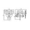 5T * 6m Hand Monorail Trolley Lifting Chain Hoist Chain Block Crane Lifting Sling