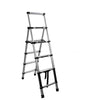 Telescopic Ladder, Folding Herringbone Ladder, Multi-functional Aluminum Alloy Engineering Ladder, Thickened Five Step Lifting And Climbing Mobile Stairs