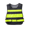 Mesh Design Reflective Vest Safety Engineering Reflective Vest Safety Vest Traffic Warning Vest - Black (No Pocket)