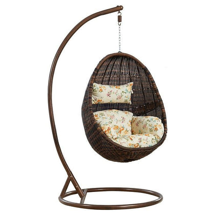 Modern Simple Bird's Nest Hanging Basket Rattan Chair Outdoor Adult Cradle Chair Balcony Hanging Chair Indoor Swing