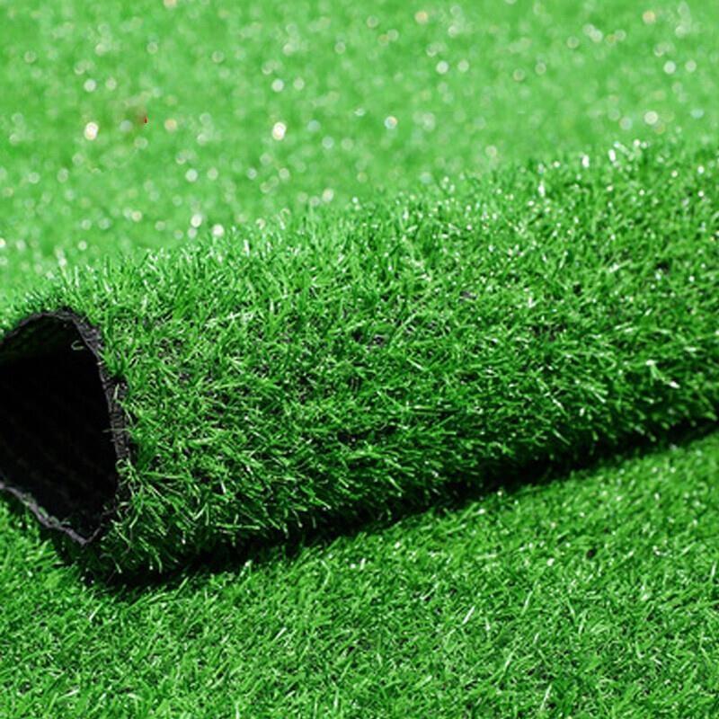 Lawn Mat Project Enclosure False Grass Green Artificial Turf Outdoor Simulation Decorative Carpet Plastic Green Plant 30mm Spring Grass