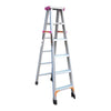 Widen And Thicken Full Anti Slip Engineering Ladder Multi Function Folding Ladder Aluminum Ladder 4m Full Anti Slip 13 Steps