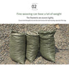 Moisture-proof Waterproof Woven Bag Snakeskin Bag Express Parcel Bag Packing Load Bag Cleaning Garbage Bag 100 * 120 10 Pieces Gray Green