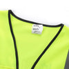 High Visibility Multi-Pocket Reflective Vest Zipper Safety Vest for Outdoor Night Working Riding Running