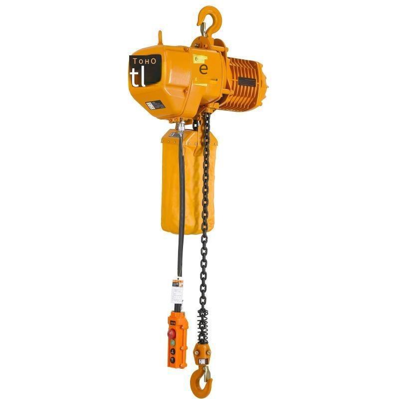 Fixed Single Speed Electric Chain Hoist Aluminum Alloy Housing For Construction Property Chain Hoist