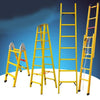 FRP Insulated Single Ladder 1m Suitable for Electric Power, Construction and Building