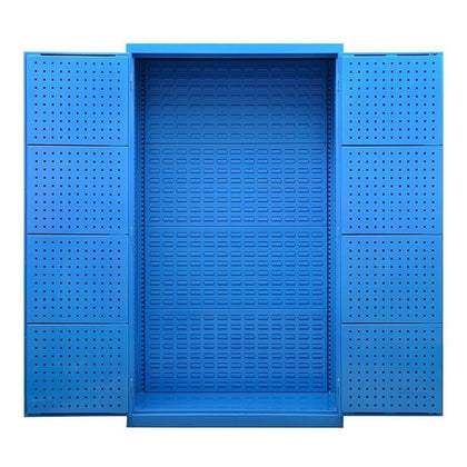 Heavy Hardware Tool Cabinet Finishing Cabinet Workshop Tool Drawer Storage Cabinet Hanging Plate Steel Cabinet Blue C0084
