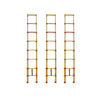 4m Glass Fiber Reinforced Plastic Telescopic Fishing Rod Ladder Bamboo Ladder Elevator Reinforced