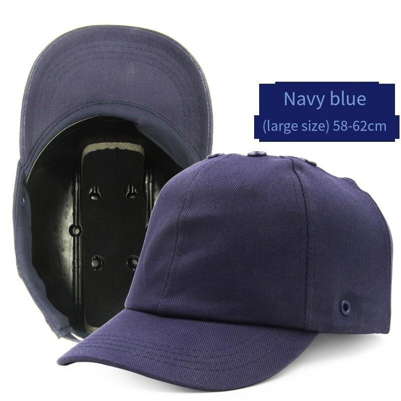 Construction Site Protective Hat Sun Hat 20 Black/Navy Large; ECVV EG –