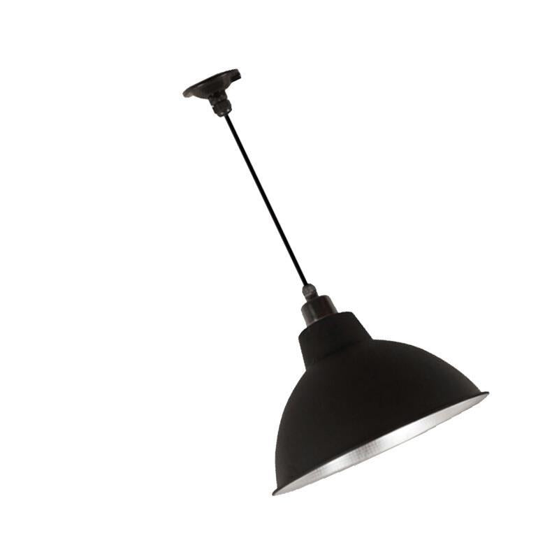 Industrial Mining Chandelier Lampshade 30cm Black Lamp Parts