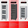 Relative Humidity 1% ~ 10% Industrial Moisture Proof Cabinet Black Electronic Moisture Proof Box Chip Low Temperature Drying Oven