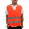 Reflective Vest Reflective Vest Fluorescent Vest Reflective Outdoor Construction Environmental Safety Reflective Coat Fluorescent Orange / 2xl