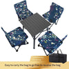 Outdoor Table And Chair Folding Table And Chair Picnic Table Camping Self Driving Tour Portable Balcony Table And Chair