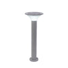 Solar Lawn Lamp Light Control Intelligent Induction Led 5w White Light Circle Height 34cm