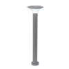 Solar Lawn Lamp Light Control Intelligent Induction Led 5w White Light Circle Height 34cm