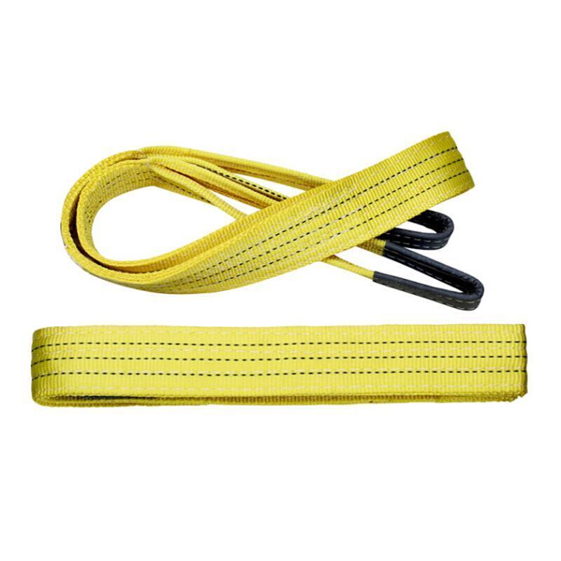 Flat Sling 5t × 6m Double Button Flexible Lifting Polyester Belt 5t 6m