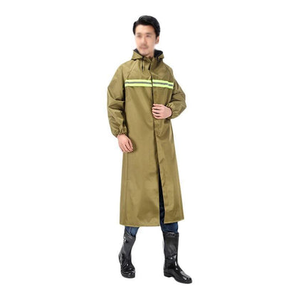 Security Protection Raincoat Labor Protection Thickened Reflective Raincoat Waterproof Material Work Suits