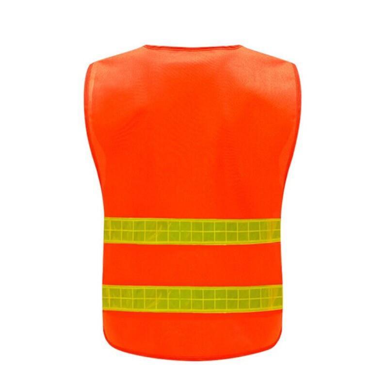 Safety Reflective Vest Sanitation Worker Road Construction Traffic Duty Vest 20 Pieces