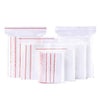 200 Pieces Self Sealing PE Transparent Bag Plastic Packaging Bag Thickened