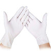 5.2G / Piece 1000 Pieces / Box White M Size Gloves Durable Multi-Purpose Reusable Nitrile Gloves