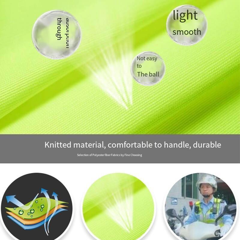 15 Pieces High Visibility Reflective Safety Vest Reflective Straps for Jogging Walking Cycling Construction Workers - Fluorescent Yellow
