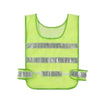 25 Pieces Reflective Vest Fluorescent Yellow Green Mesh Car Traffic Safety Warning Vest Environmental Sanitation Construction Duty Riding Safety Suit