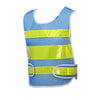 Mesh Reflective Vest Lettering Vest Construction Site Traffic Warning Reflective Clothing Blue Free Size