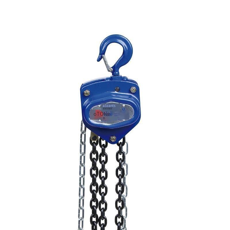 Chain Hoist 3T (6600LBS) Capacity Manual Hand Lift Steel Chain Block Manual Lever Block 3m for Lifting Pulling Construction Building Garages Warehouse Automotive Machinery