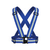 Reflective Vest Reflective Strap Running Vest Traffic Riding Vest Car Safety Warning Vest Environmental Sanitation Reflective Sports Strap Card Deduction Royal Blue