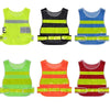 Body Protection Reflective Vest Multi Pocket Construction Sanitation Garden Building Night Vest Multi Color