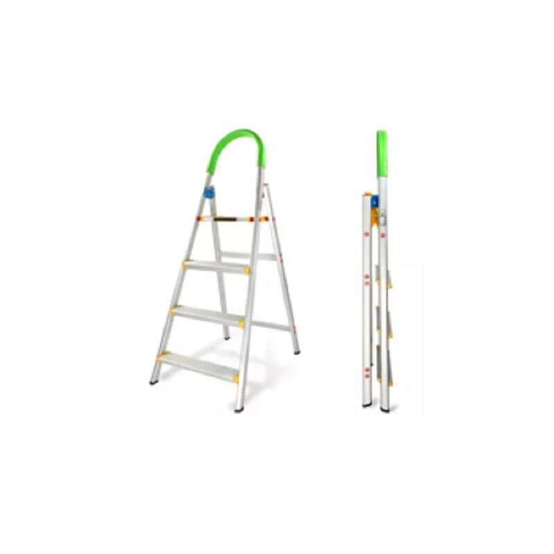1.3m Aluminum Alloy Five Step Ladder Folding Ladder Herringbone Ladder Working Height Maximum Load 100kg